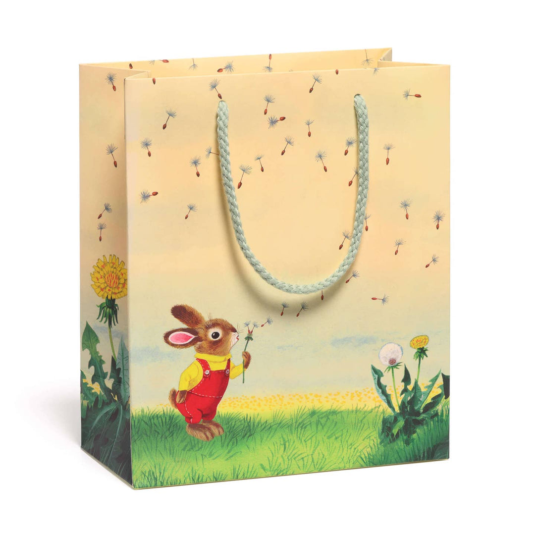 Bunny and Dandelion Gift Bag