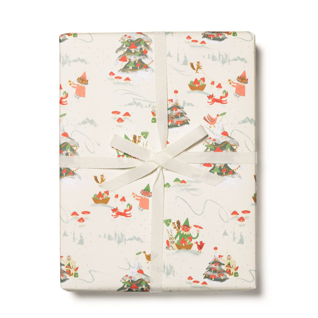 Holiday Critters Wrap Roll - 3 Sheets