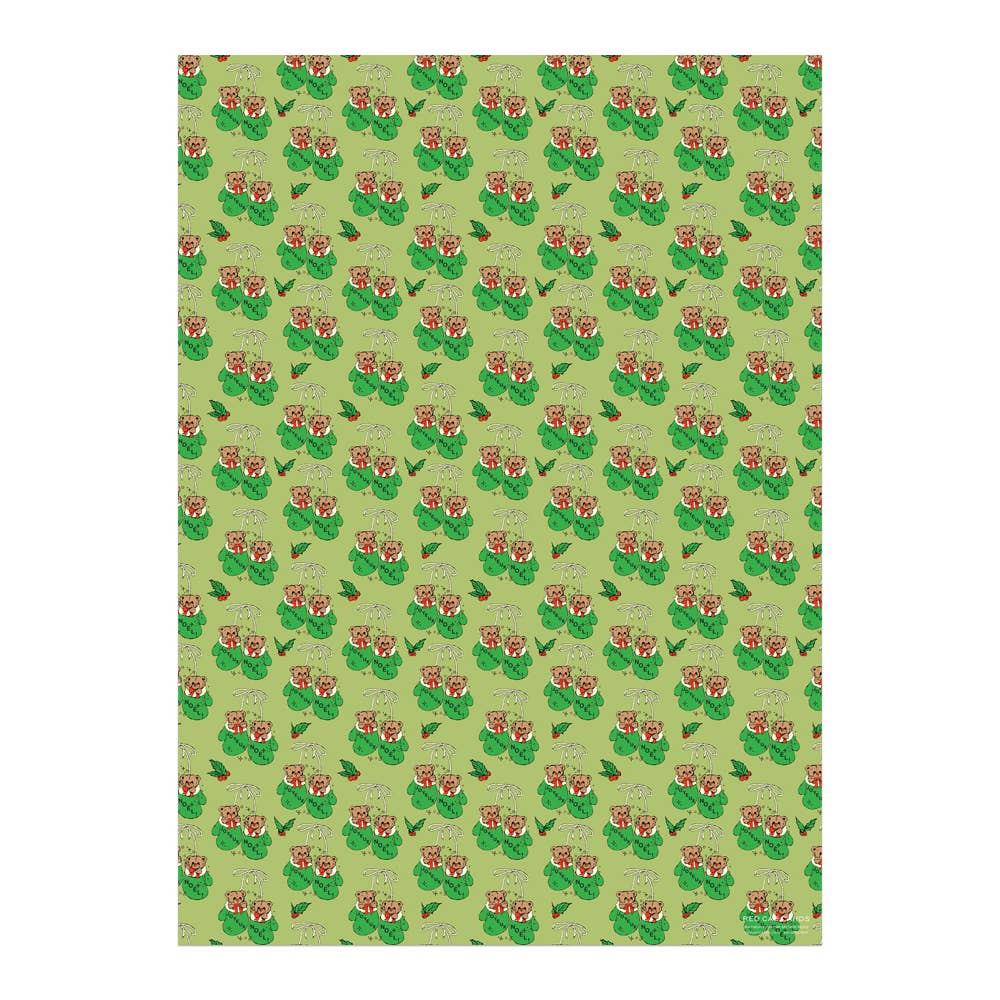 Mitten Bears Wrap - Single Sheet