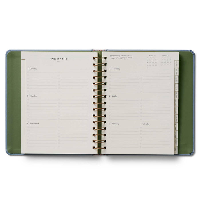 2026-2027 Paisley 17-Month Academic Covered Spiral Planner