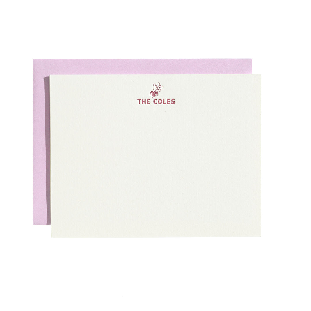 Custom Stationery Gift Certificate - Flat note + Envelope