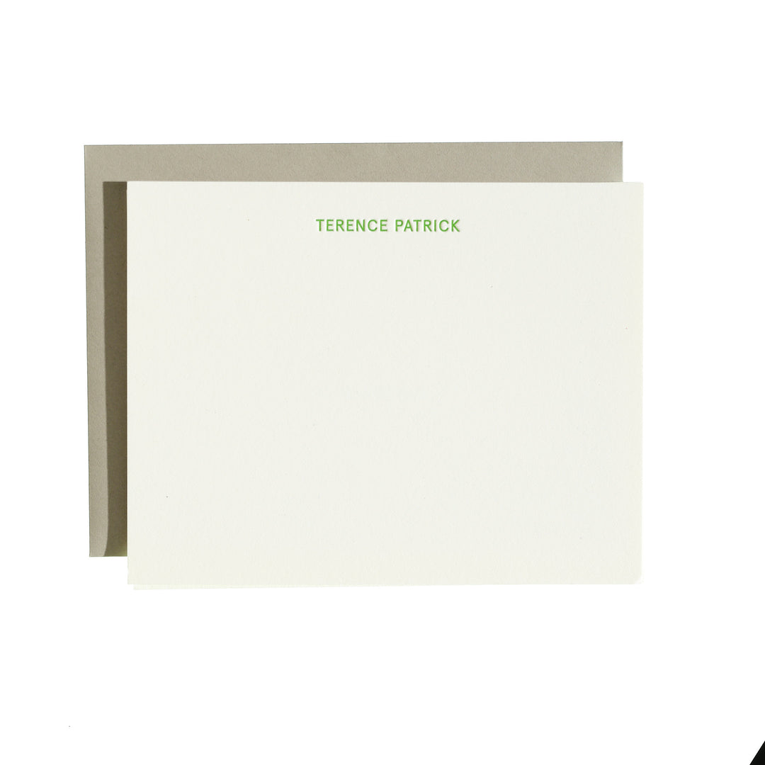 Custom Stationery Gift Certificate - Flat note + Envelope