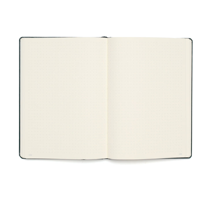 Rising Sun Hardcover A5 Medium Notebook - Dotted