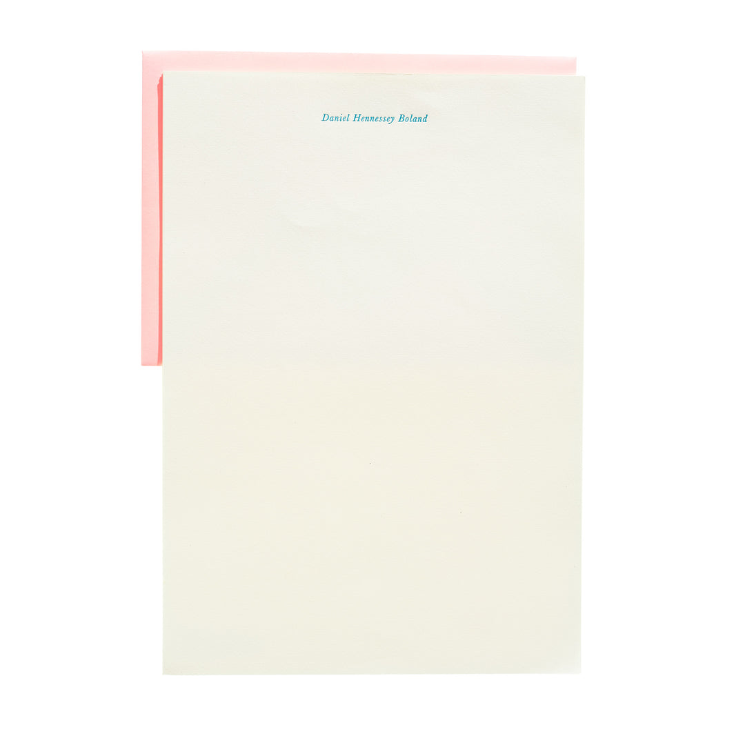 Custom Stationery Gift Certificate - Lettersheet + Envelope