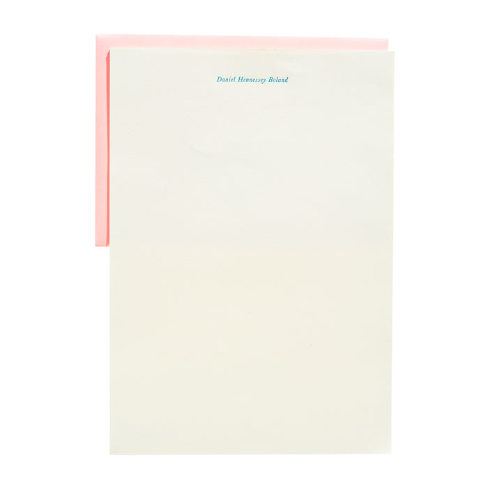 Custom Stationery Gift Certificate - Lettersheet + Envelope