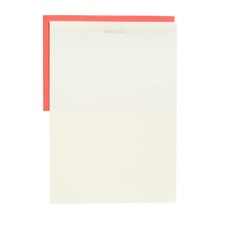 Custom Stationery Gift Certificate - Lettersheet + Envelope