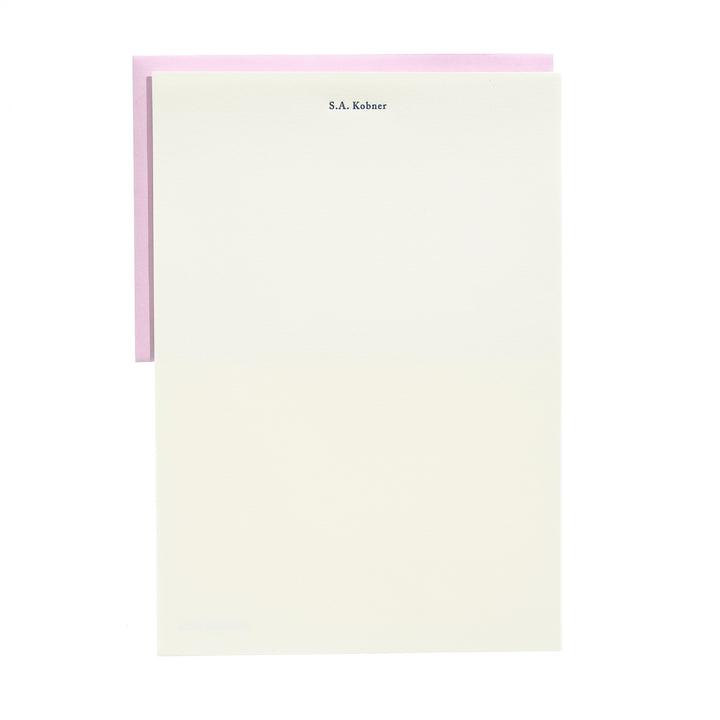 Custom Stationery Gift Certificate - Lettersheet + Envelope