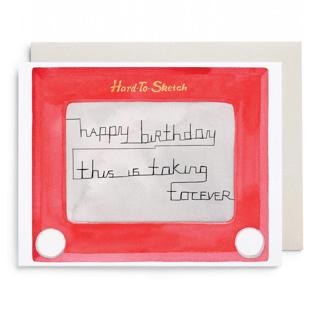 Hard To Sketch Birthday