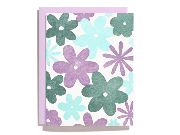 Groovy Floral Purple