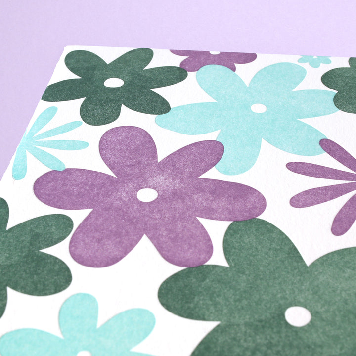 Groovy Floral Purple