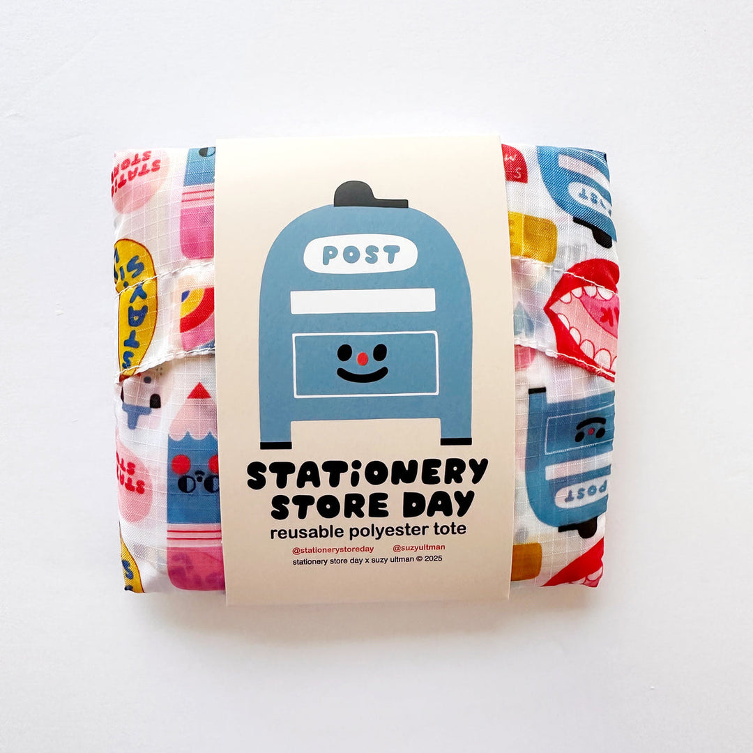 Stationery Store Day 2025 Foldable Tote - Suzy's Cuties