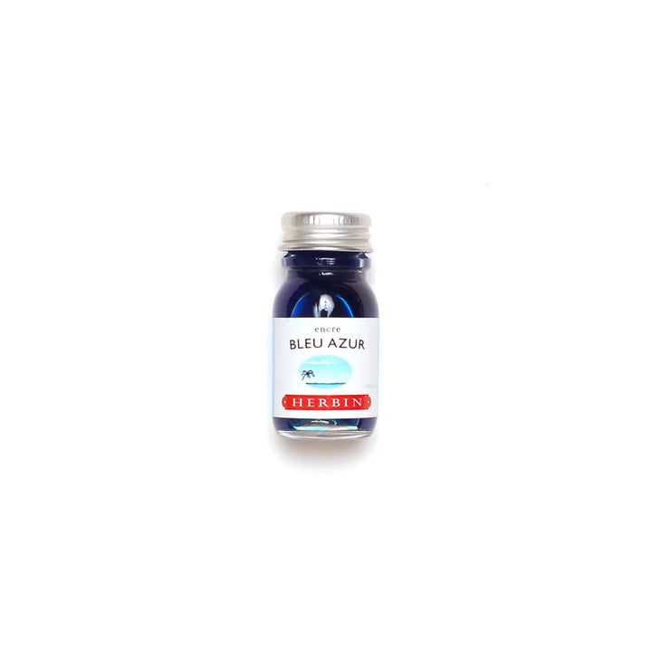 J. Herbin 10ml Bottled Ink - Bleu Azur