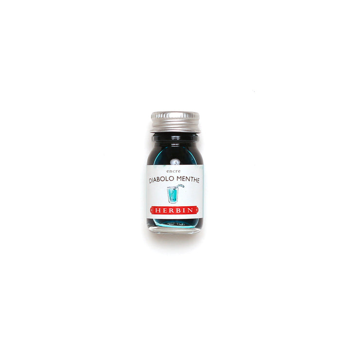J. Herbin 10ml Bottled Ink - Diabolo Menthe