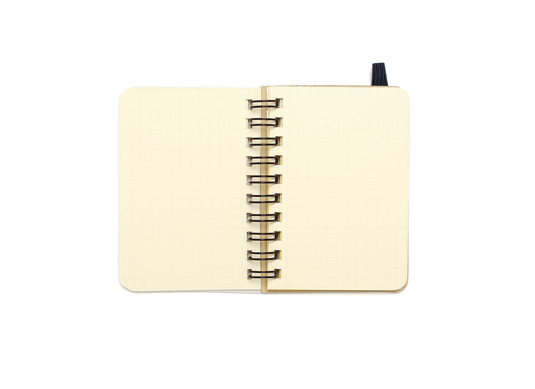 Rollbahn Mini Memo Notebook - Grid: Cream