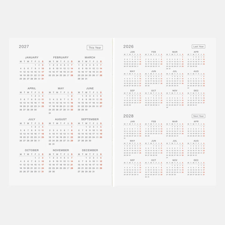 2027 Hobonichi Techo HON A5 - Hiroko Kubota: String Telephone Until the Moon is Full