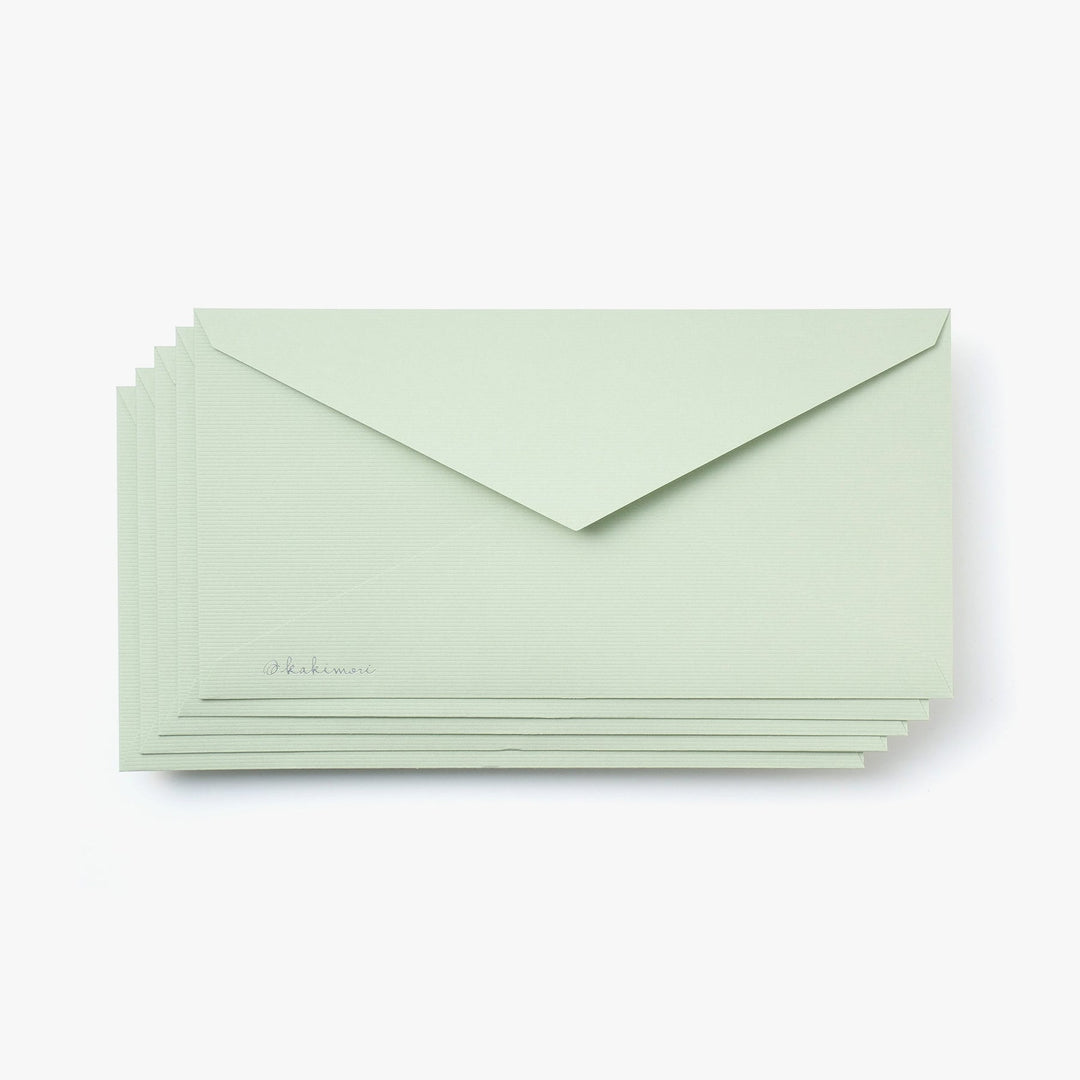 Kakimori Mint Envelope - Set of 5