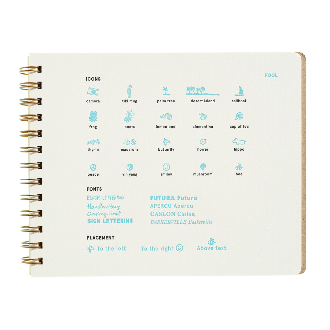 Custom Stationery - Flat note + Envelope