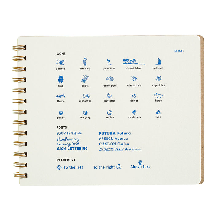 Custom Stationery - Flat note + Envelope