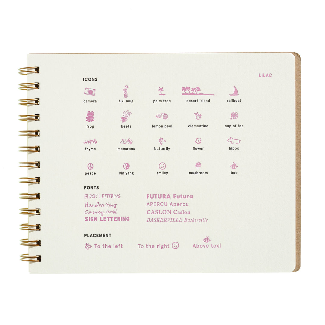Custom Stationery - Flat note + Envelope