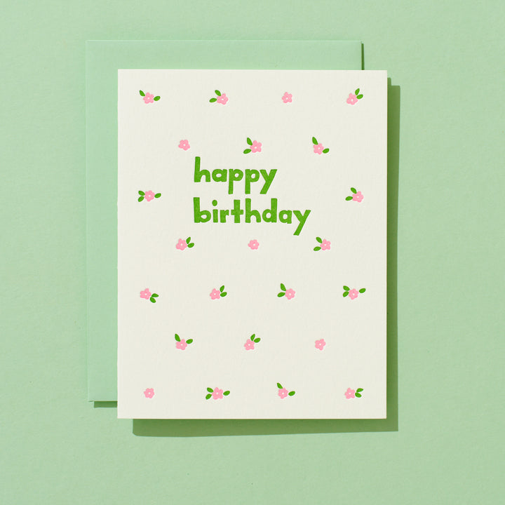 Mini Floral Birthday