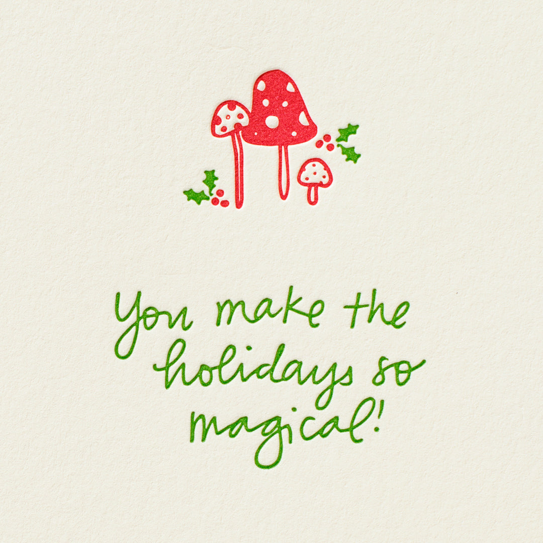 Holiday Mushrooms