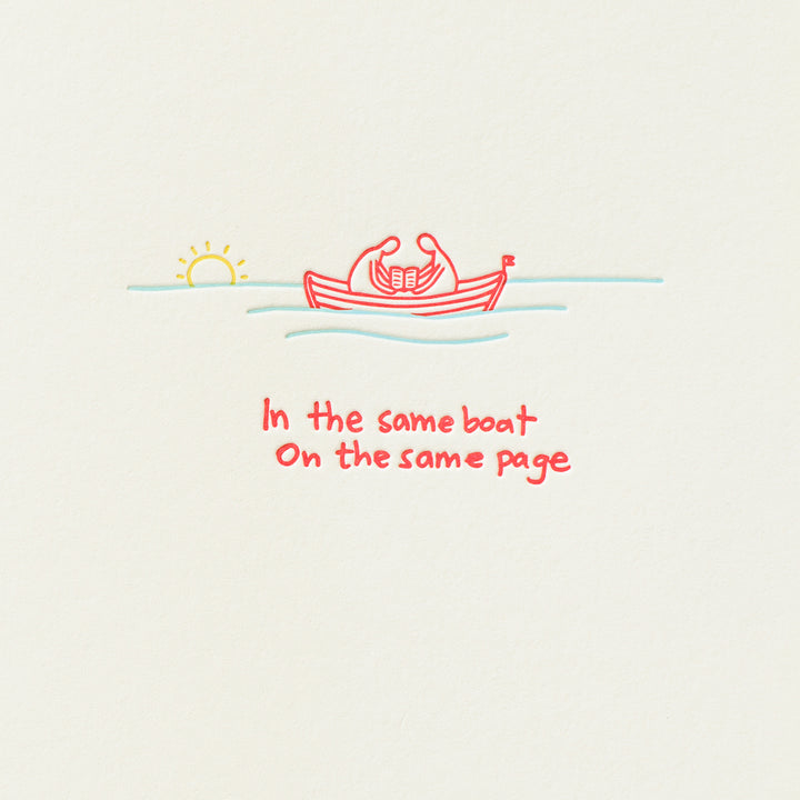 Same Boat Same Page