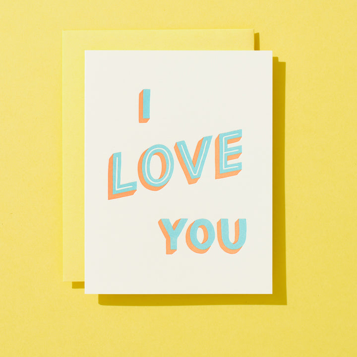 I Love You (hand lettered)