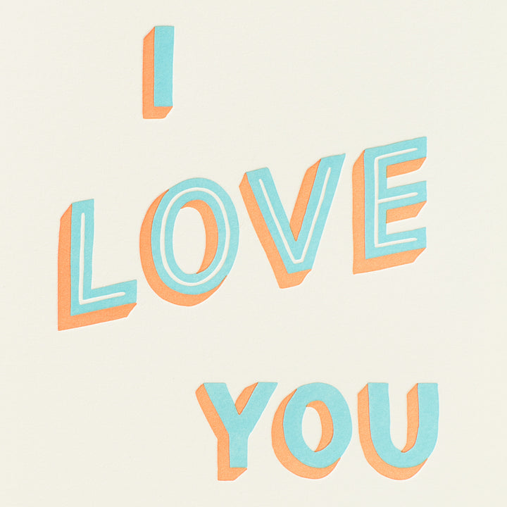 I Love You (hand lettered)