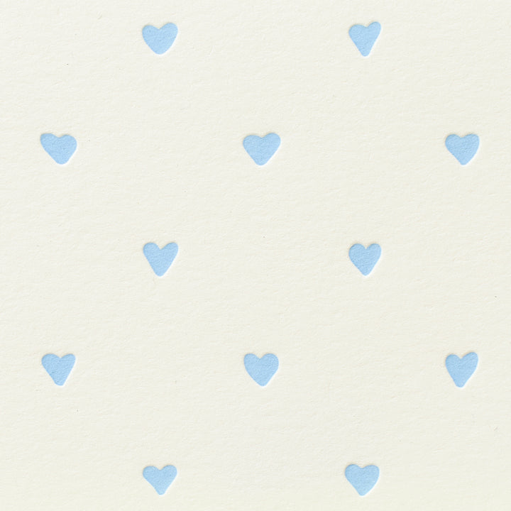 Blue Hearts Pattern Box Set