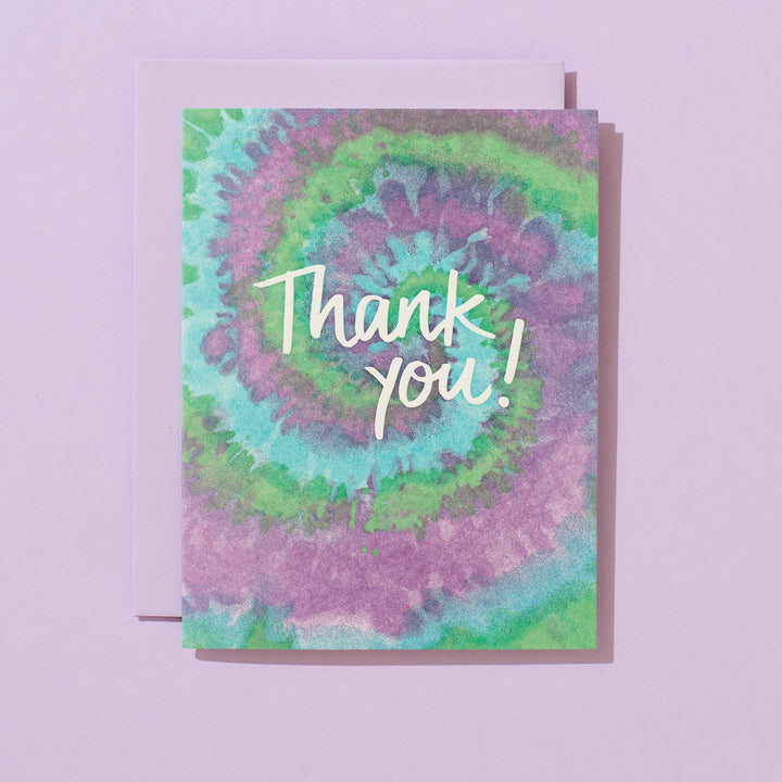 Tie Dye Thank You