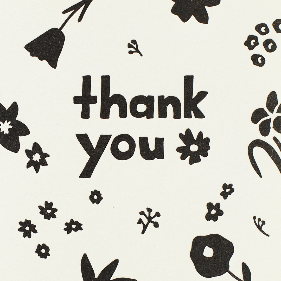 BW Floral Thanks