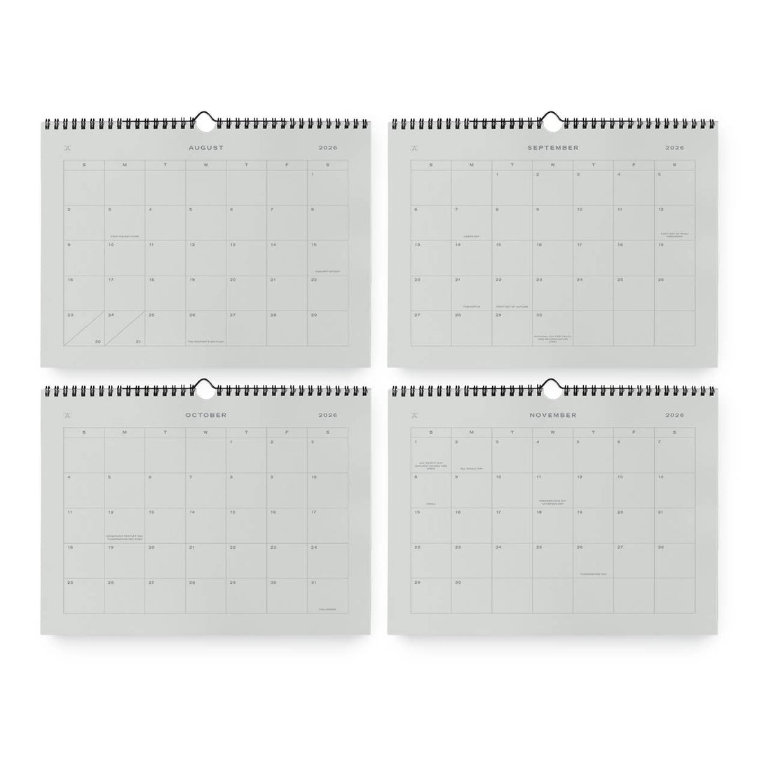 2026-2027 Appointed Studio Wall Calendar
