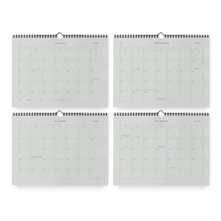 2026-2027 Appointed Studio Wall Calendar