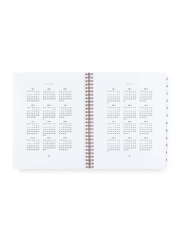 2026-2027 Academic Year Task Planner - Blossom Pink