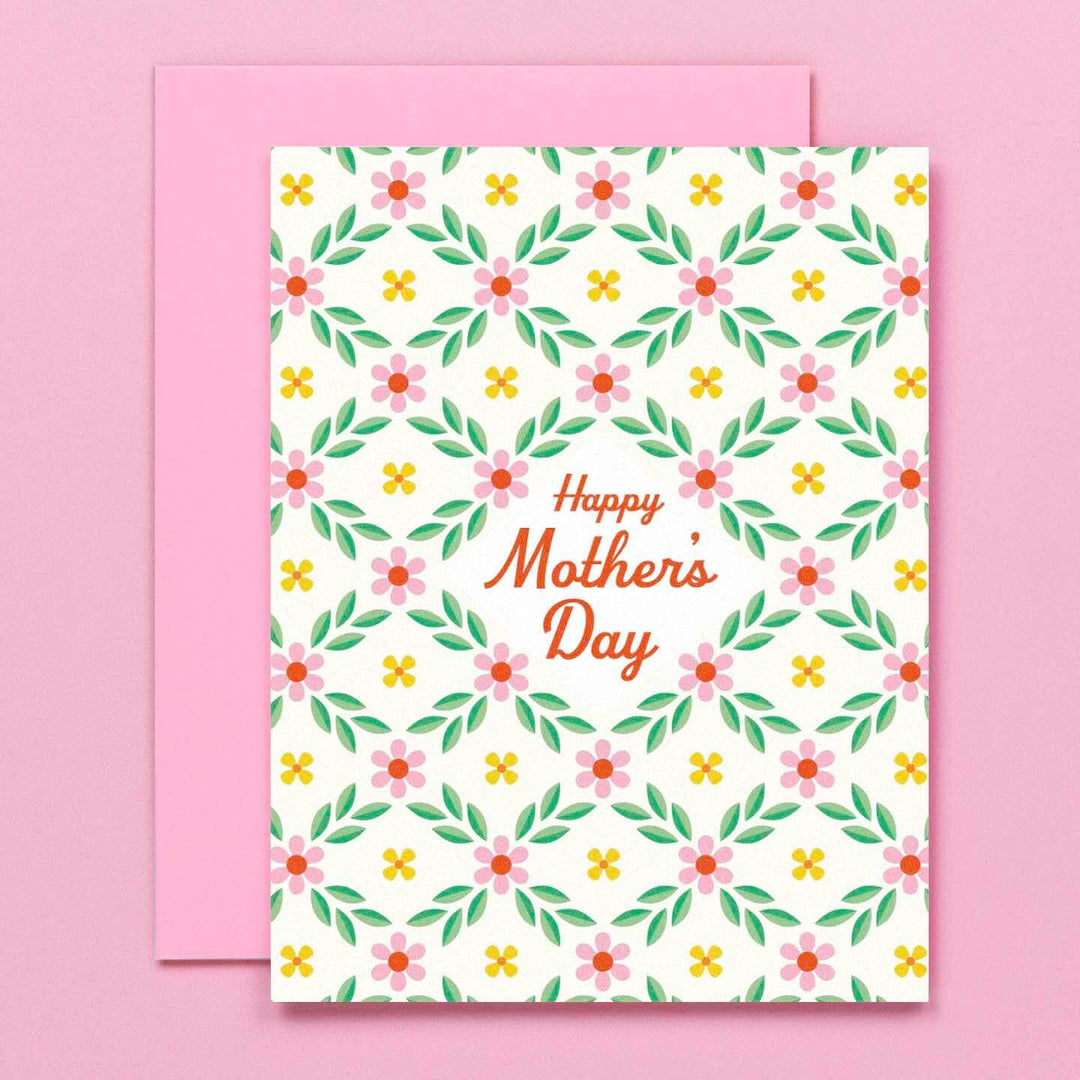 Mother's Day Cottage Floral Pattern
