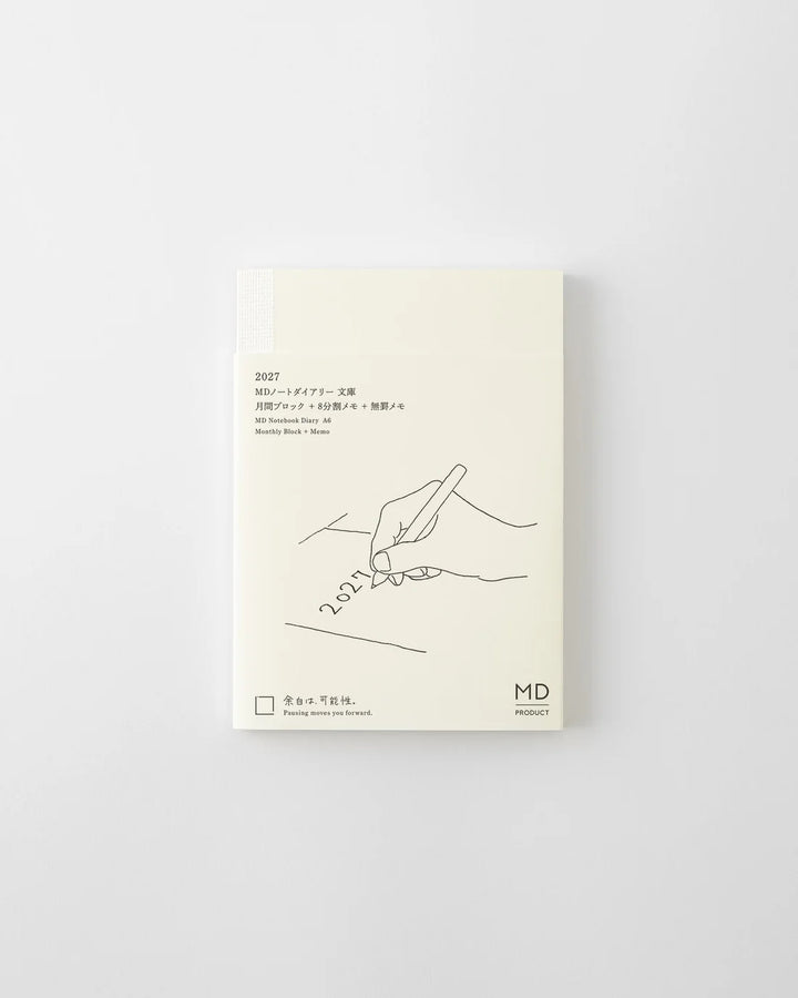 Midori Notebook Diary 2027: A6