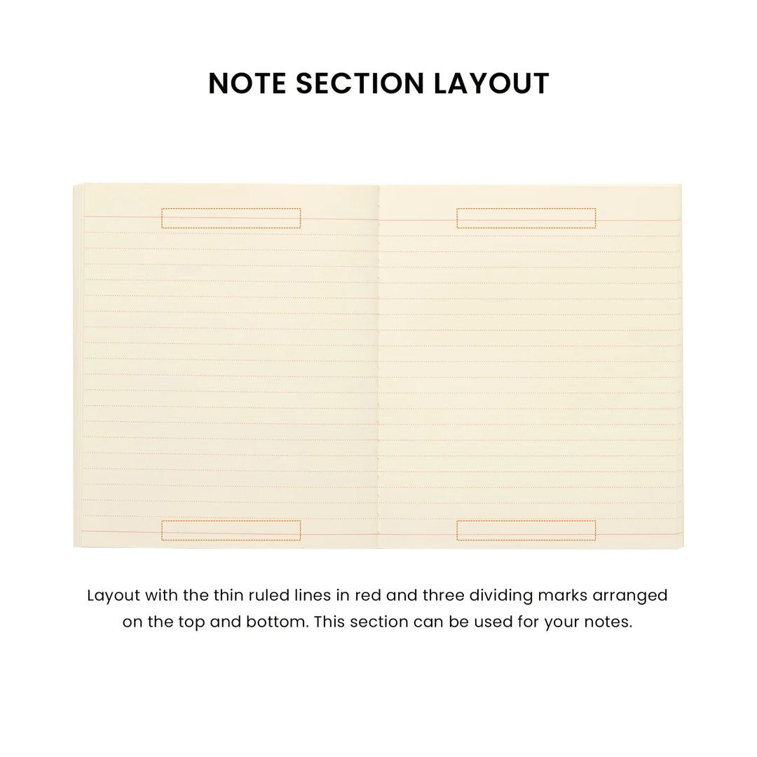 2027 Diary Glow Check Square - Green