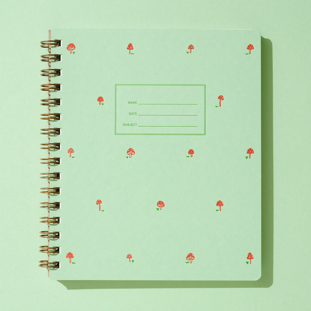 Standard Notebook - Mini Mushroom