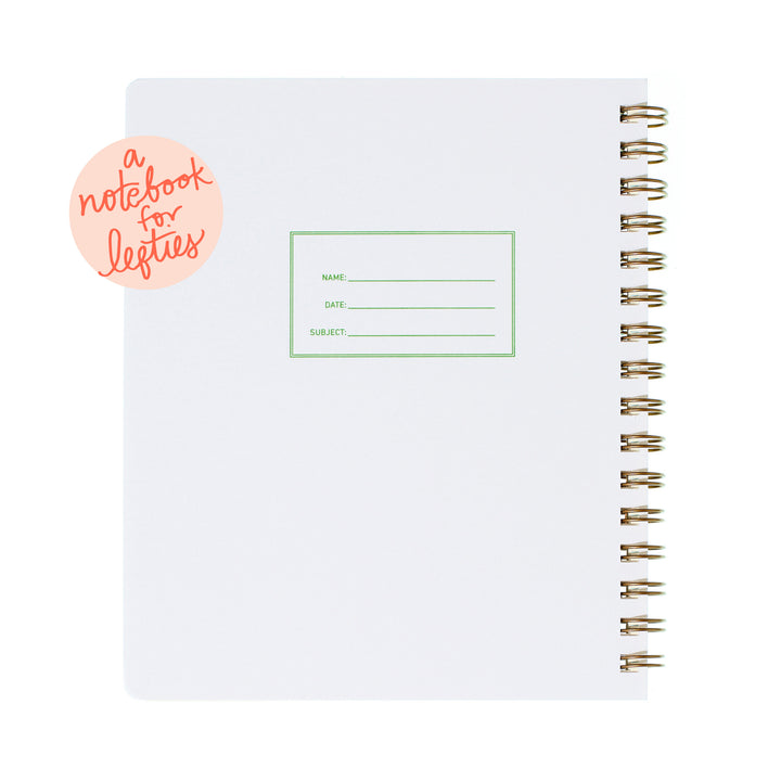 Lefty Standard Notebook - Courtside