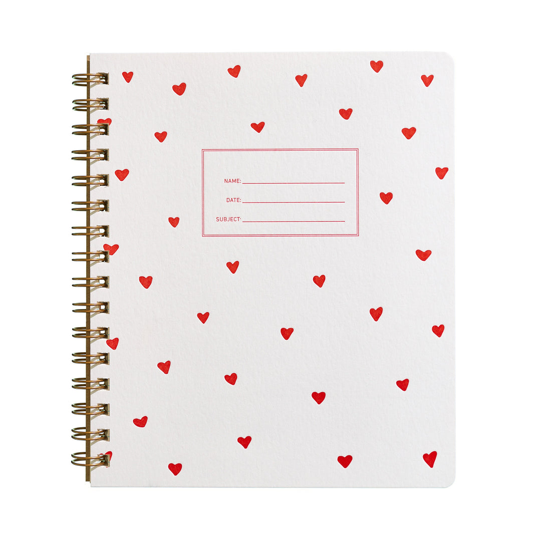 Standard Notebook - Red Hearts (Special Anniversary Edition)