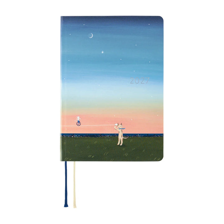 2027 Hobonichi Techo HON A6 - Hiroko Kubota: String Telephone Until the Moon is Full