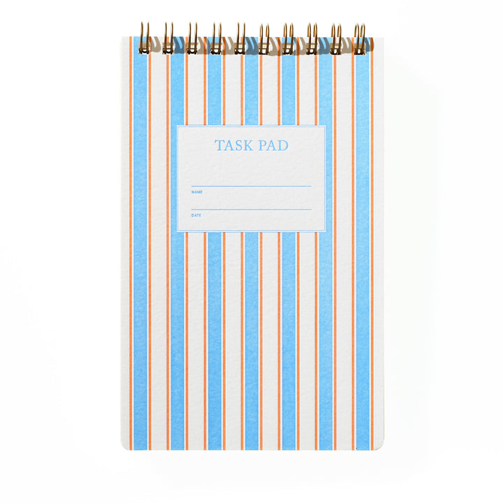 Task Pad Notebook - French Stripes