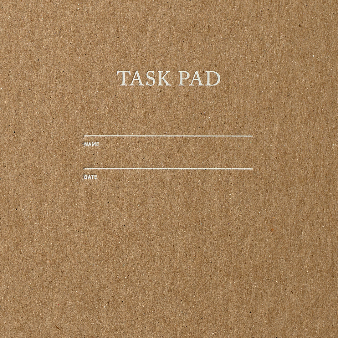 Task Pad Notebook - Kraft