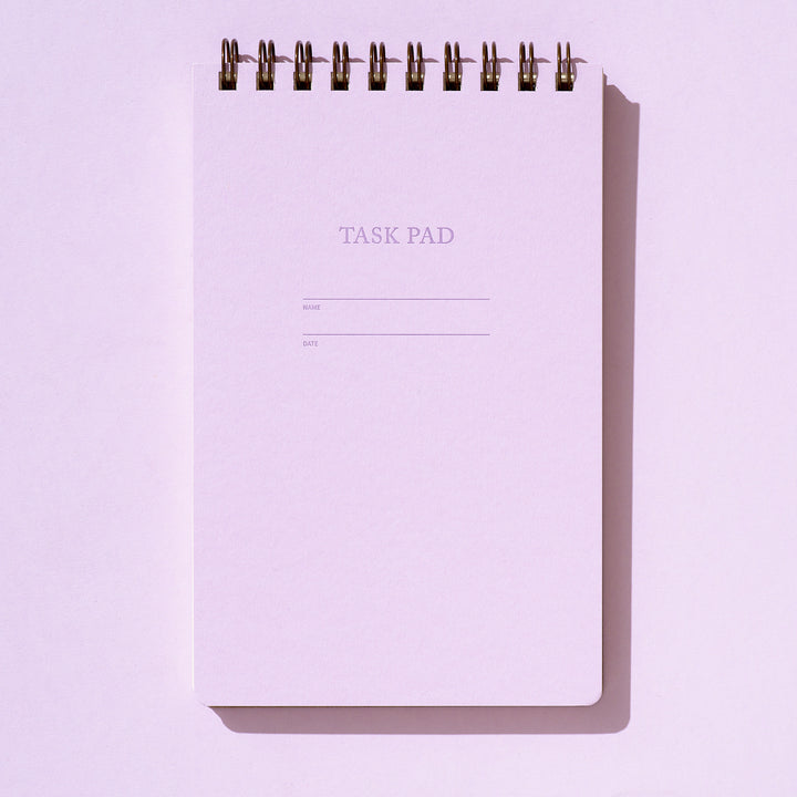 Task Pad Notebook - Lilac