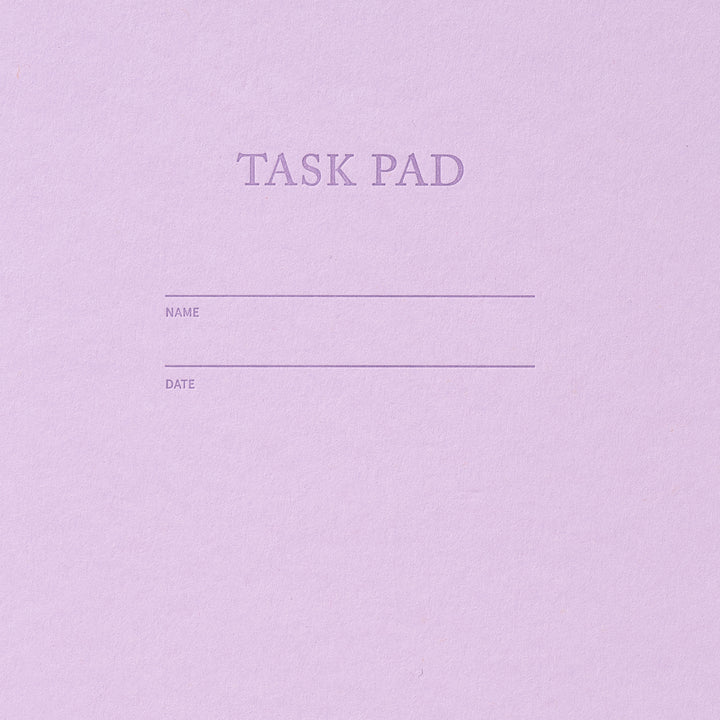 Task Pad Notebook - Lilac