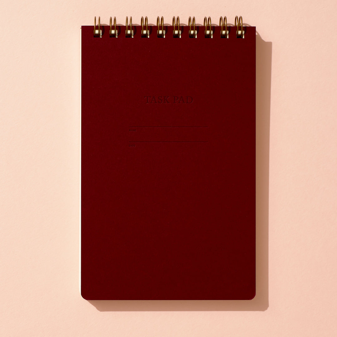 Task Pad Notebook - Pinot