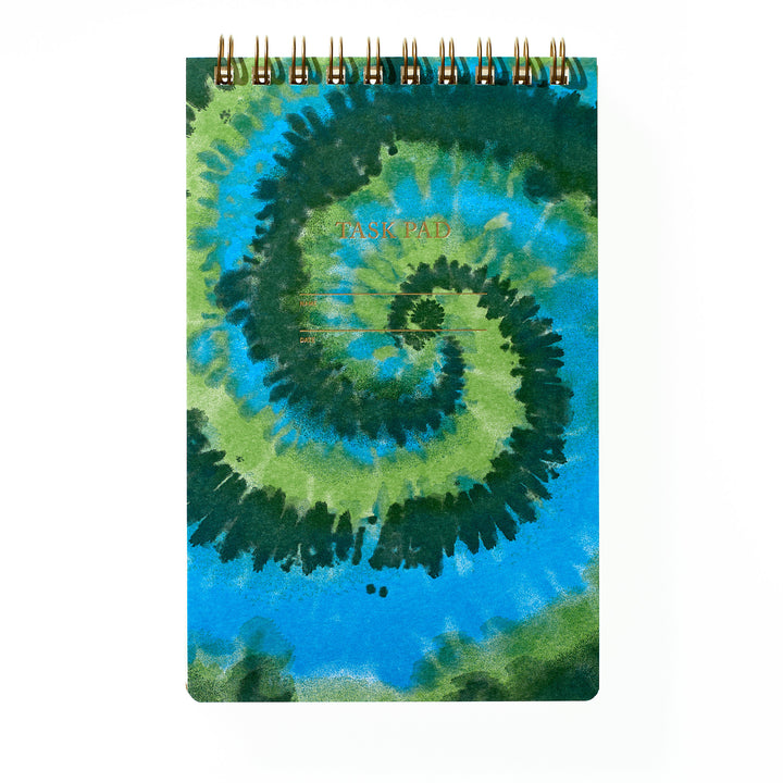 Task Pad Notebook - Tie Dye