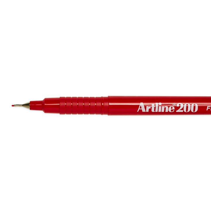 Artline 200 Sign Pen 0.4mm - Red