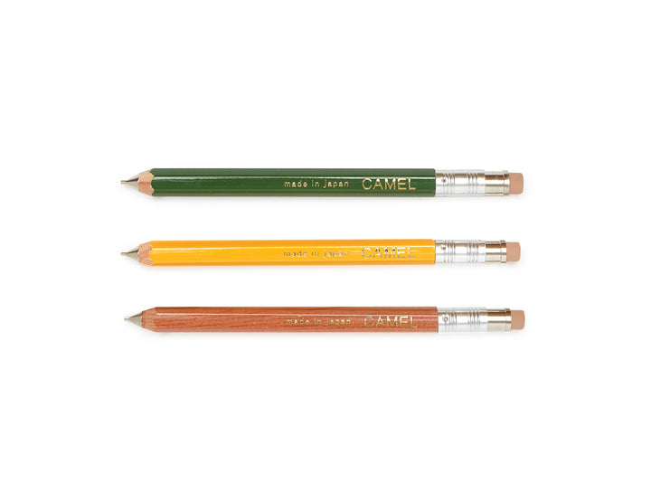 Camel Wooden .5mm Mechanical Pencil - GREEN