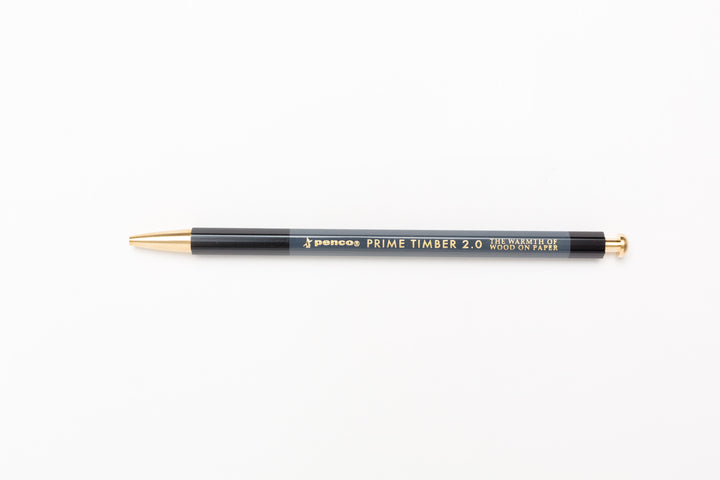 Penco Prime Timber Brass Lead Holder - Black